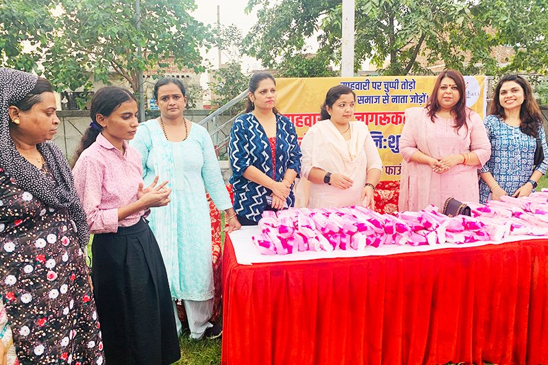 Sanitary Napkins Distribution
